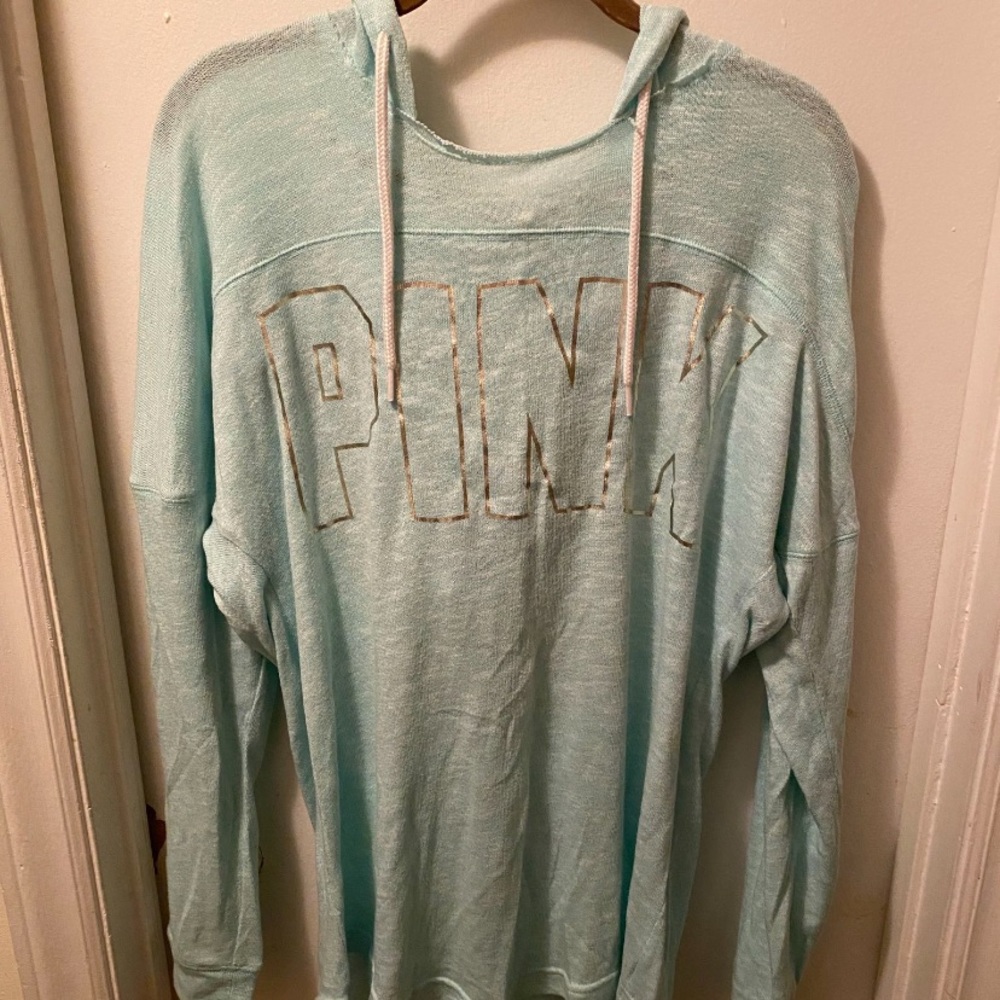 PINK-VS Open-Back Hoodie